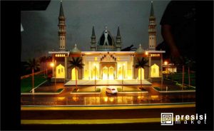 Maket Masjid Agung Trenggalek